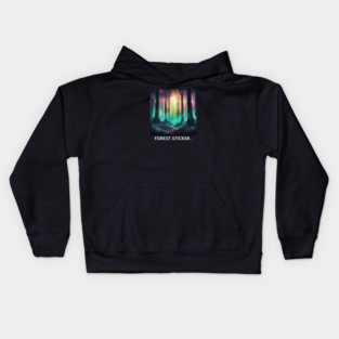 Forest lover Kids Hoodie