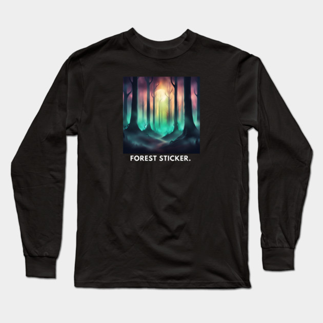 Forest lover Long Sleeve T-Shirt by BlackMeme94