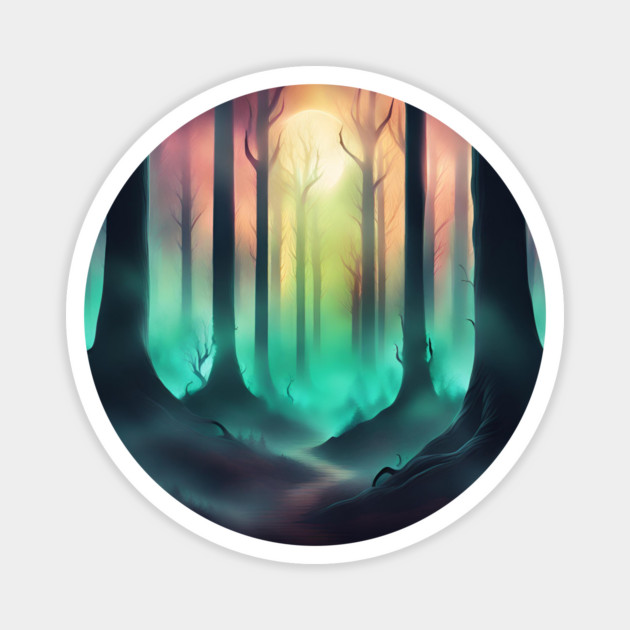 Forest lover Magnet by BlackMeme94