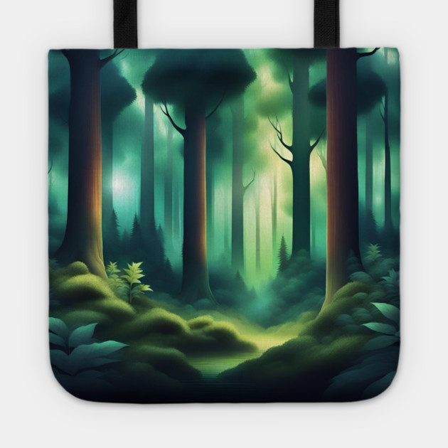 Forest lover Tote by BlackMeme94