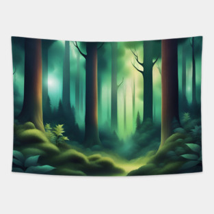 Forest lover Tapestry