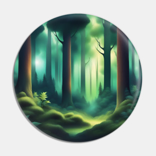 Forest lover Pin
