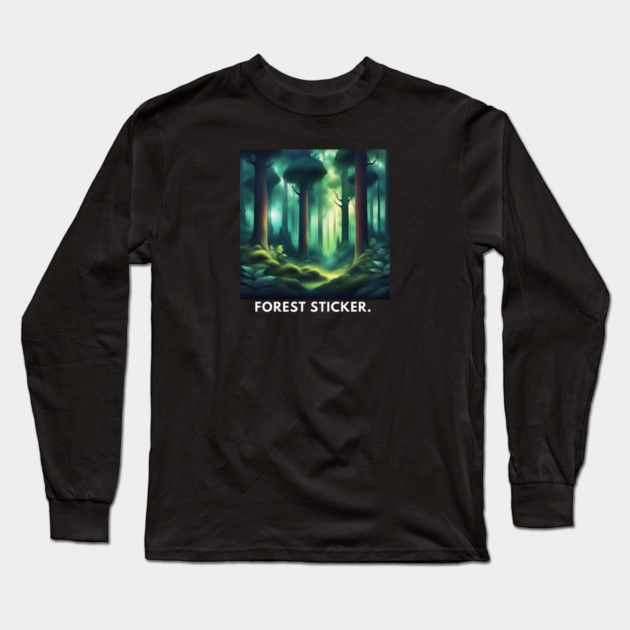 Forest lover Long Sleeve T-Shirt by BlackMeme94