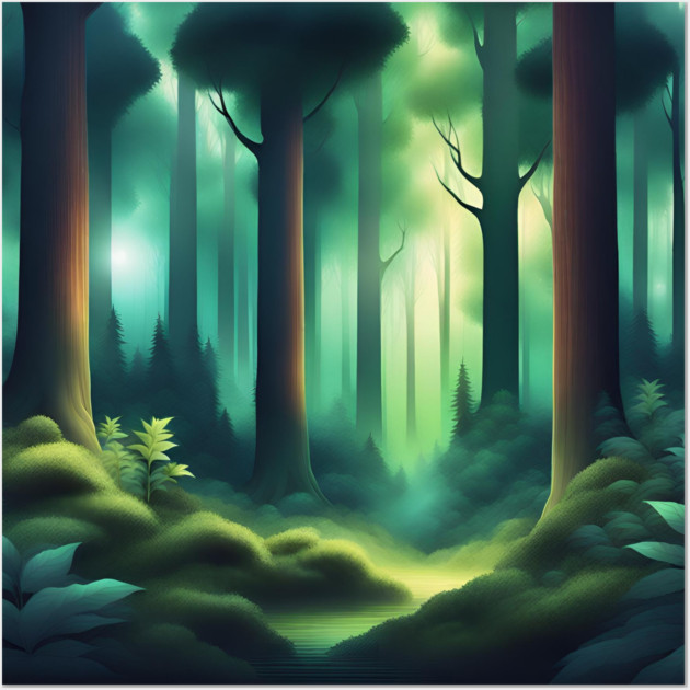 Forest lover Wall Art by BlackMeme94