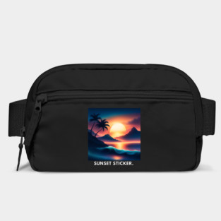 sunset beach Bag