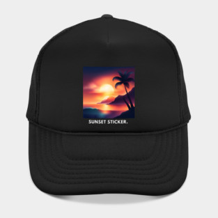 sunset beach Hat