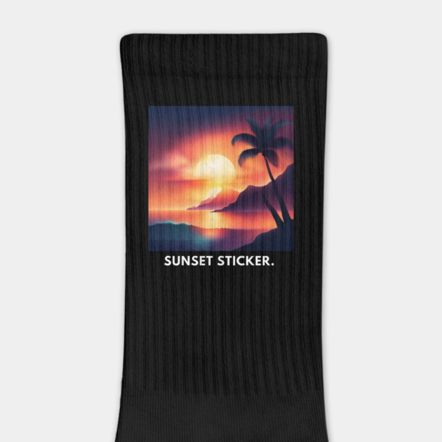 sunset beach by BlackMeme94