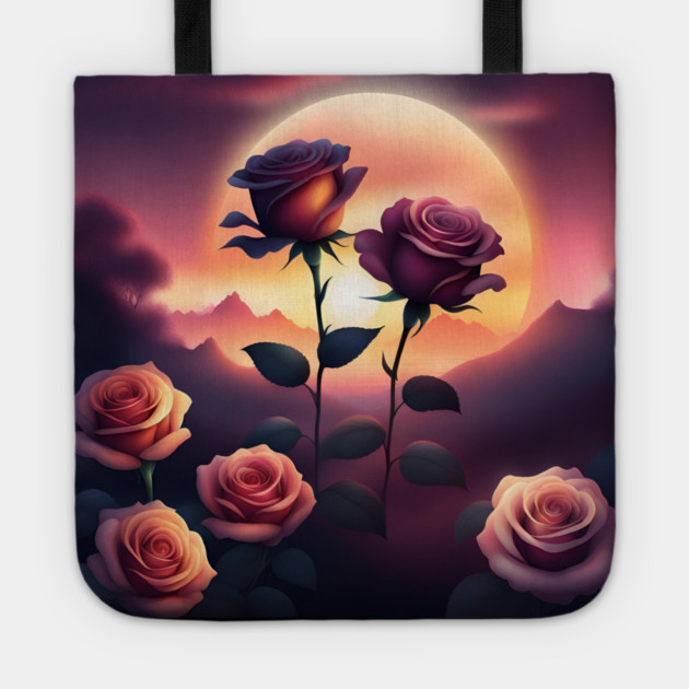 Sunset lover Tote by BlackMeme94