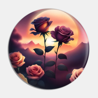 Sunset lover Pin
