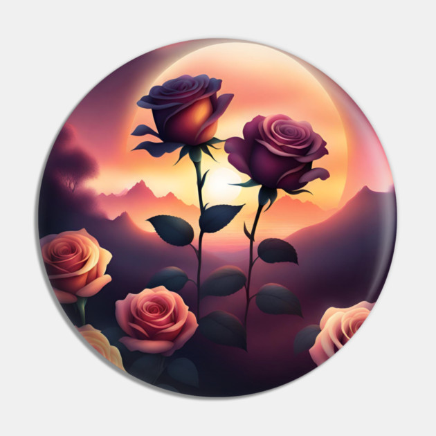 Sunset lover Pin by BlackMeme94