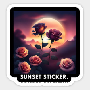 Sunset lover Sticker