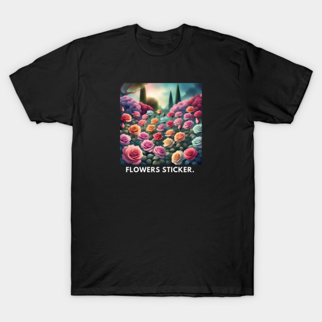 Flowers Lover T-Shirt by BlackMeme94