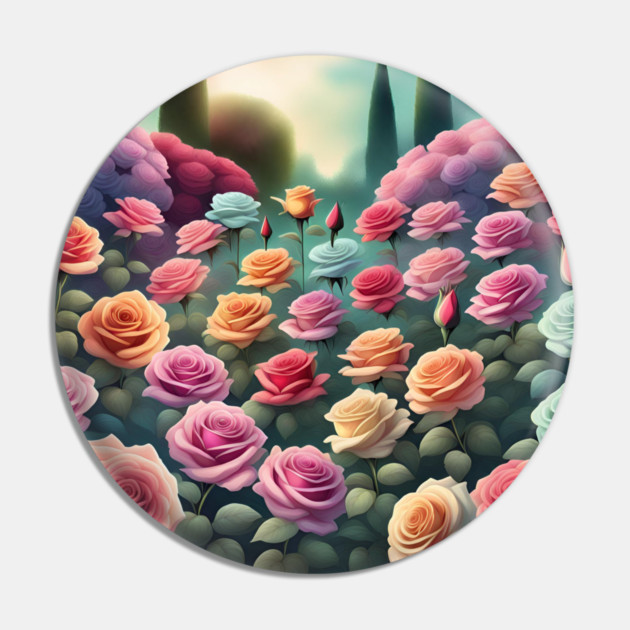Flowers Lover Pin by BlackMeme94