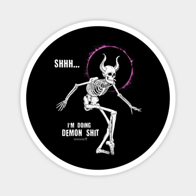 Shh... Magnet by Tommy Devoid