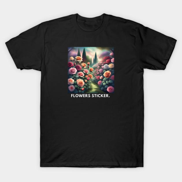 Flowers Lover T-Shirt by BlackMeme94
