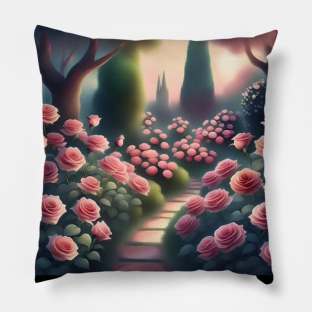 Flowers Lover Pillow by BlackMeme94