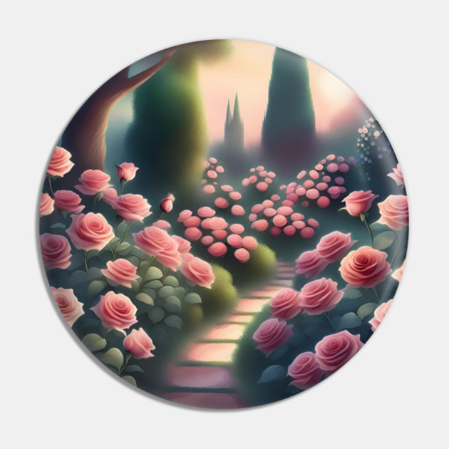 Flowers Lover Pin by BlackMeme94