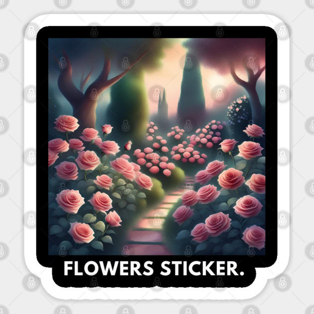 Flowers Lover Sticker by BlackMeme94
