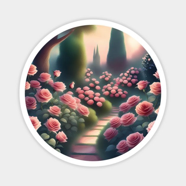 Flowers Lover Magnet by BlackMeme94