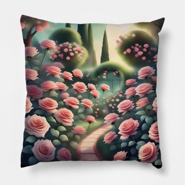 Flowers Lover Pillow by BlackMeme94