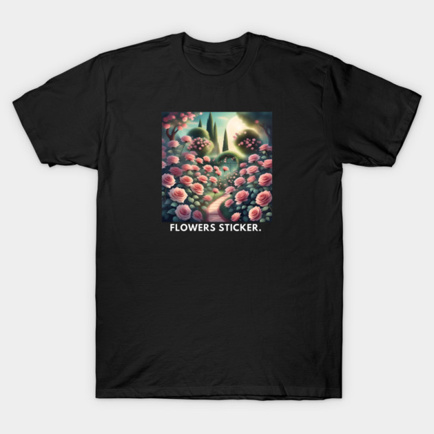 Flowers Lover T-Shirt by BlackMeme94
