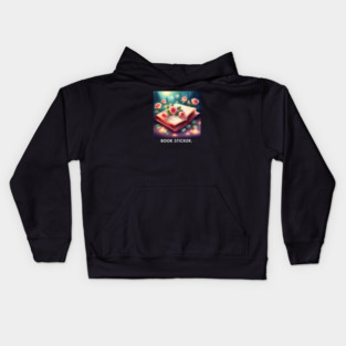 Book reading lover Kids Hoodie