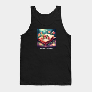 Book reading lover Tank Top