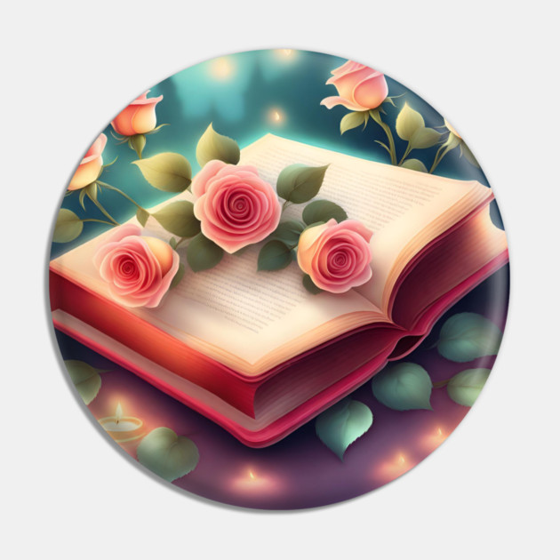 Book reading lover Pin by BlackMeme94