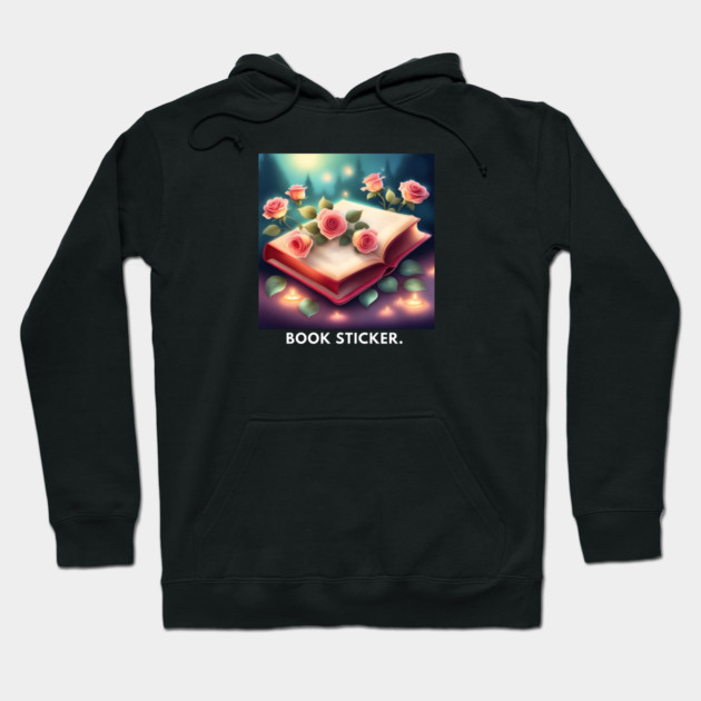 Book reading lover Hoodie by BlackMeme94