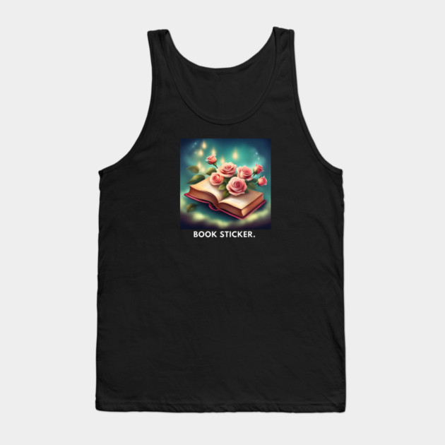 Book reading lover Tank Top by BlackMeme94