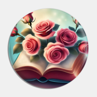Book reading lover Pin