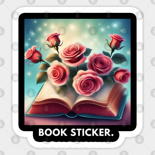 Book reading lover Sticker by BlackMeme94