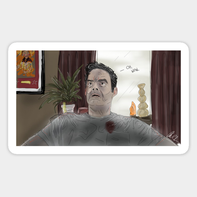 BARRY: Oh Wow Magnet by 51Deesigns