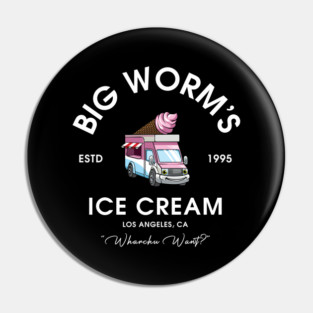 Friday Movie Big Worm Classic Art Pin