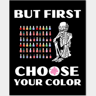 Funny Nail Tech Gift Beauty Salon Gift Posters and Art