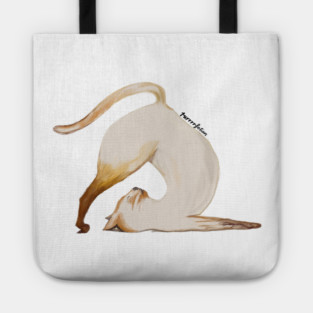 Purrrfection Yoga Cat Tote