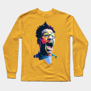 Buggin' Out (Do the Right Thing) WPAP style Long Sleeve T-Shirt