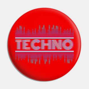 Techno Electronic Style Pin