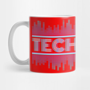 Techno Electronic Style Mug