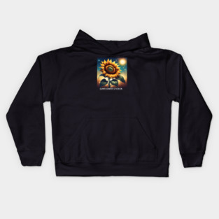 Sunflower lover Kids Hoodie