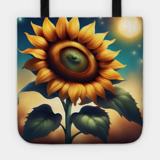 Sunflower lover Tote by BlackMeme94