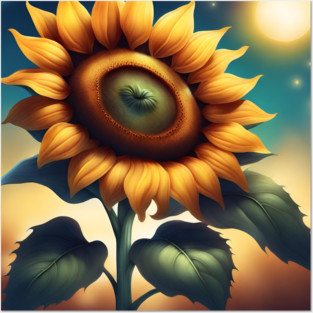 Sunflower lover Posters and Art