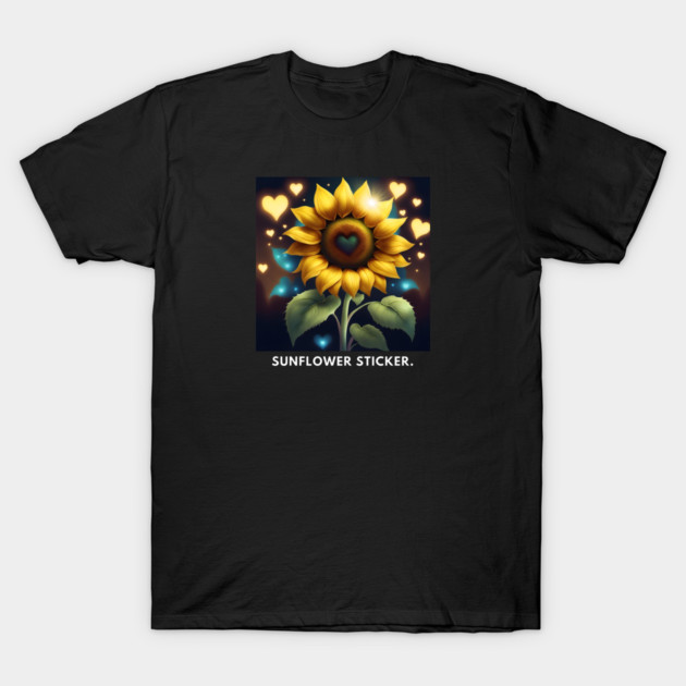 Sunflower lover T-Shirt by BlackMeme94