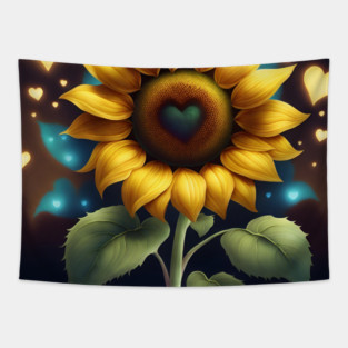 Sunflower lover Tapestry