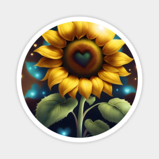 Sunflower lover Magnet