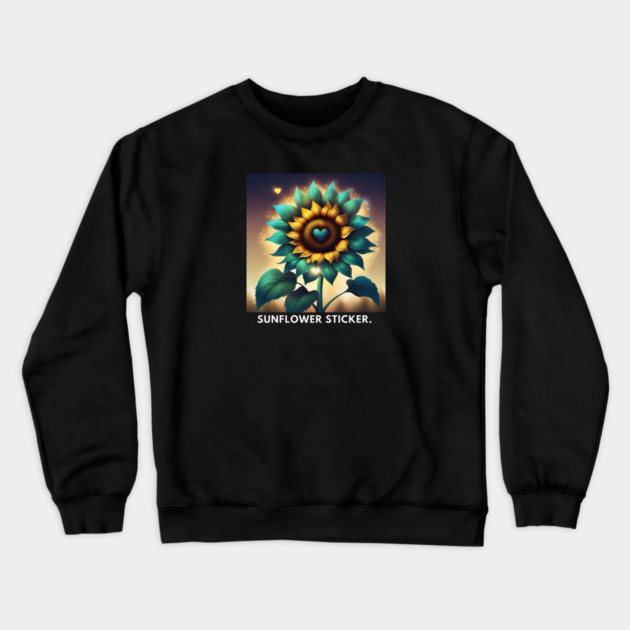 Sunflower lover Crewneck Sweatshirt by BlackMeme94