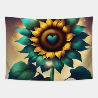 Sunflower lover Tapestry
