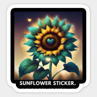 Sunflower lover Sticker