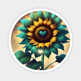 Sunflower lover Magnet