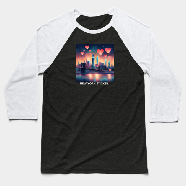 New York City Baseball T-Shirt by BlackMeme94